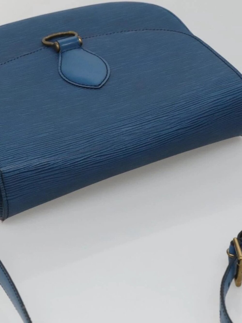 LOUIS VUITTON Epi Saint Cloud GM Shoulder Bag Toledo Blue - Picture 8 of 16